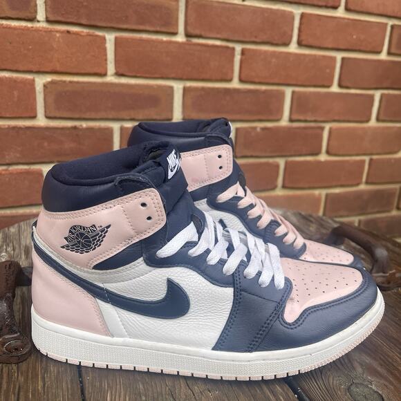 Jordan Shoes - Air Jordan 1 Retro High OG Atmosphere Bubble Gum Womens 10.5 M 9 Nike Sneakers